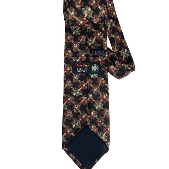 Jo S A Bank Premium Collection 100% Silk Tie Made in USA - Picture 2 of 2